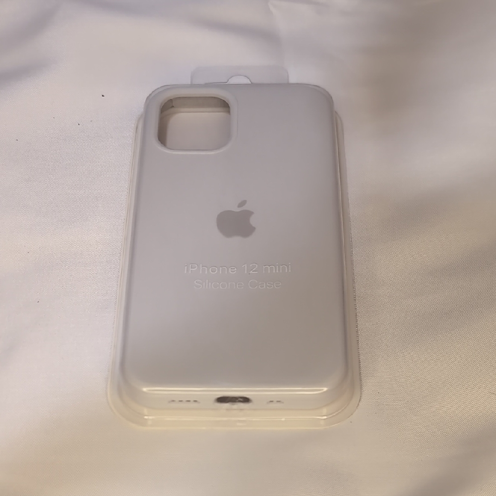 Apple iPhone 12 Mini Silicone Cover - Light Gray